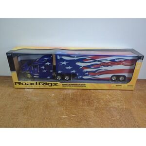 JADA Road Rigz Peterbilt 387 American Flag Hauler Diecast 1/32 Scale - Unopened
